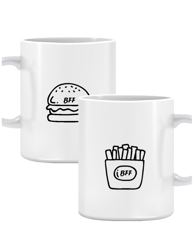 puodeliai Burger / fries